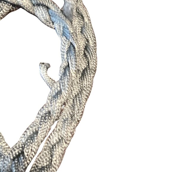 Raya Sun Blue Ombre Embroidered Sleeveless Dress M Cotton Rayon Made In India - Picture 6 of 9